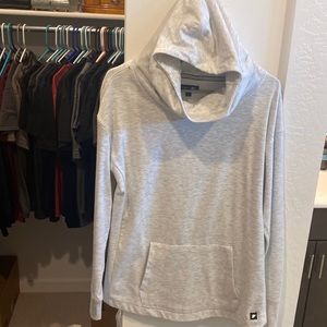 Women’s fundamental coast grey hoodie lightly worn  size L